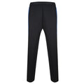Navy-Royal - Back - Finden & Hales Mens Knitted Tracksuit Pants