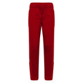 Red-White - Front - Finden & Hales Childrens-Kids Boys Knitted Tracksuit Pants