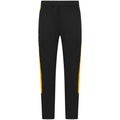 Black-Gold - Front - Finden & Hales Childrens-Kids Boys Knitted Tracksuit Pants