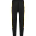 Black-Gold - Back - Finden & Hales Childrens-Kids Boys Knitted Tracksuit Pants