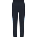 Navy-Sky Blue - Back - Finden & Hales Childrens-Kids Boys Knitted Tracksuit Pants