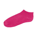 Bright Violet-Fluorescent Green-Fluorescent Pink - Back - Proact Womens-Ladies Microfibre Sneaker Socks (3 Pairs)