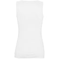 White - Back - SOLS Womens-Ladies Jane Sleeveless Tank - Vest Top