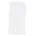 White - Back - SOLS Mens Justin Sleeveless Tank - Vest Top
