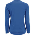 Royal Blue - Back - SOLS Womens-Ladies Sporty Long Sleeve Performance T-Shirt