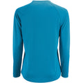 Aqua - Back - SOLS Womens-Ladies Sporty Long Sleeve Performance T-Shirt