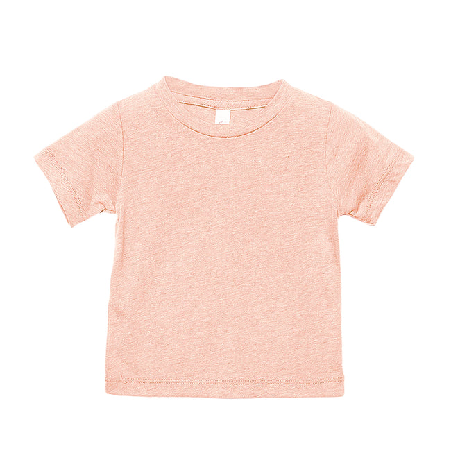 Olive Triblend - Side - Canvas Childrens Unisex Tri-Blend T-Shirt