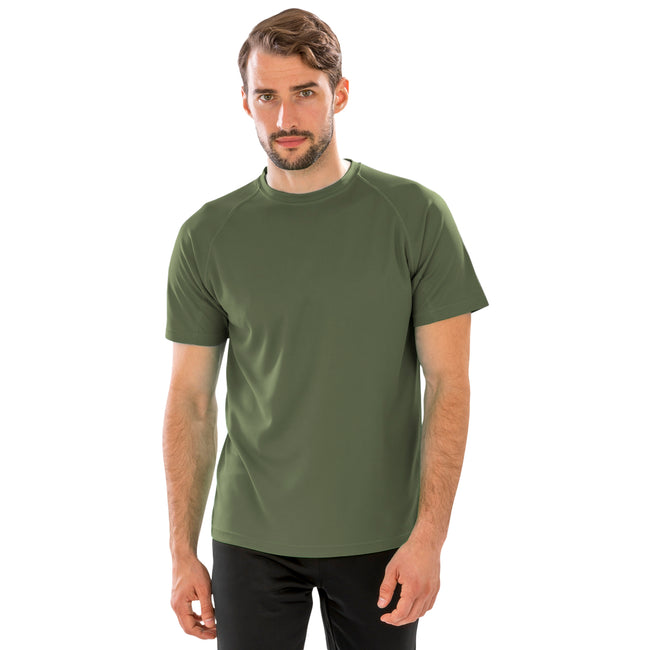 Combat - Back - Spiro Mens Aircool T-Shirt