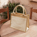 Natural - Lifestyle - Westford Mill Pocket Jute Gift Bag