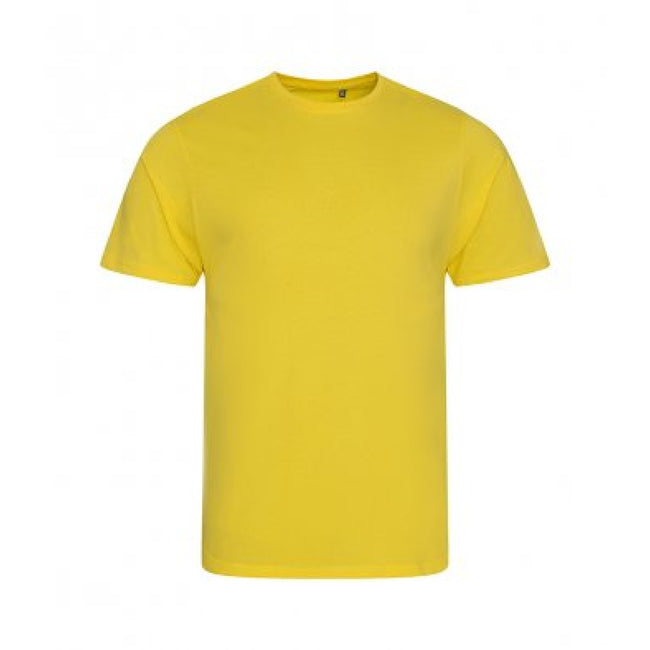 Sun Yellow - Front - Ecologie Mens Organic Cascades T-Shirt