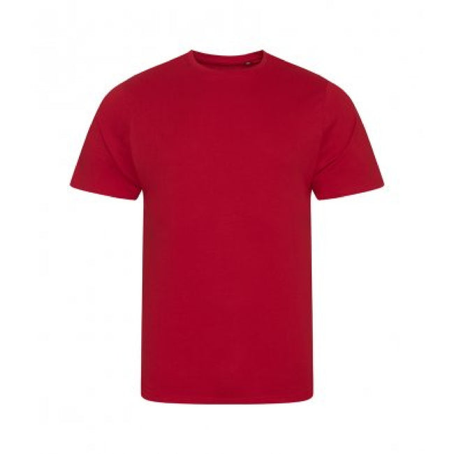 Fire Red - Front - Ecologie Mens Organic Cascades T-Shirt