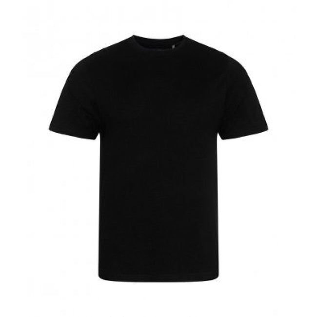 Jet Black - Front - Ecologie Mens Organic Cascades T-Shirt