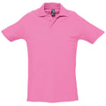Orchid Pink - Front - SOLS Mens Spring II Short Sleeve Heavyweight Polo Shirt