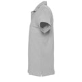 Grey Marl - Side - SOLS Mens Spring II Short Sleeve Heavyweight Polo Shirt