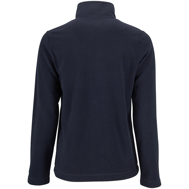 Navy - Back - SOLS Womens-Ladies Norman Fleece Jacket