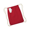 Classic Red - Front - Westford Mill EarthAware Organic Gymsac