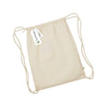 Natural - Front - Westford Mill EarthAware Organic Gymsac