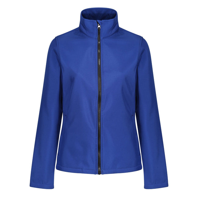 Royal Blue-Black - Front - Regatta Standout Womens-Ladies Ablaze Printable Soft Shell Jacket