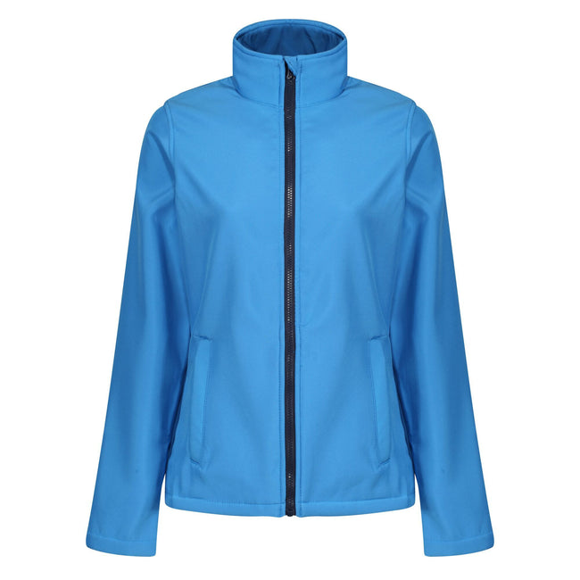 French Blue-Navy - Front - Regatta Standout Womens-Ladies Ablaze Printable Soft Shell Jacket
