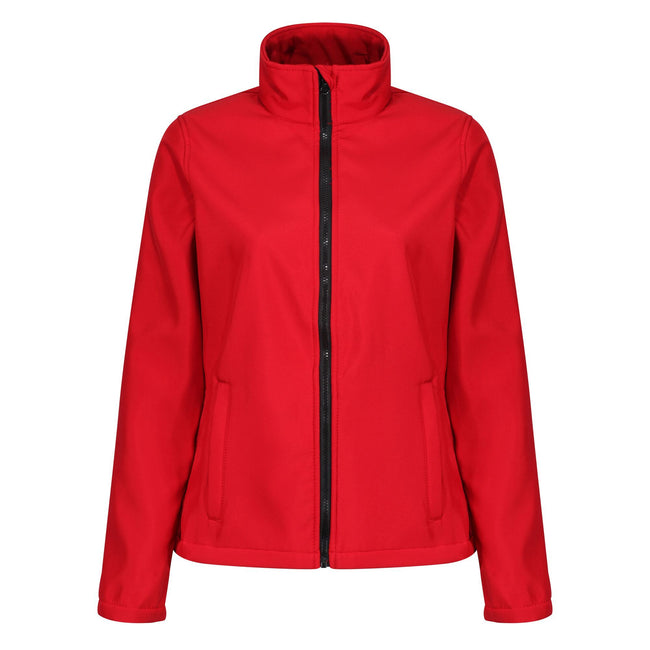 Classic Red-Black - Front - Regatta Standout Womens-Ladies Ablaze Printable Soft Shell Jacket