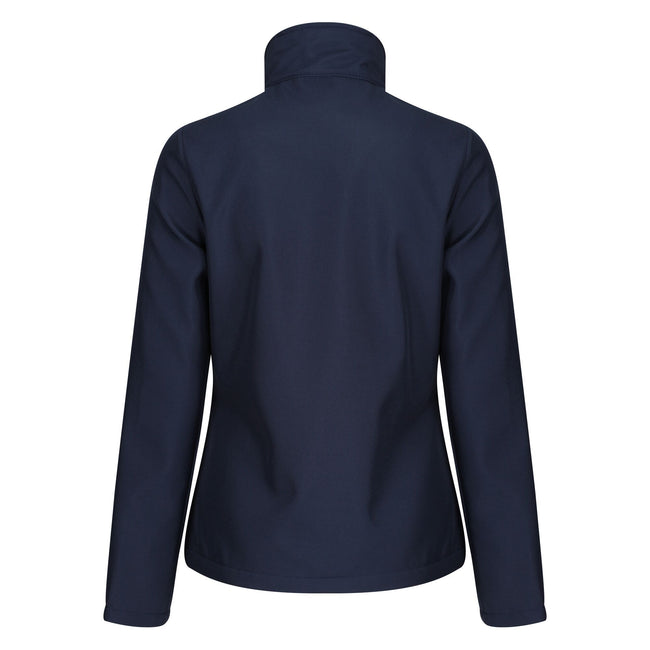 Navy-French Blue - Lifestyle - Regatta Standout Womens-Ladies Ablaze Printable Soft Shell Jacket