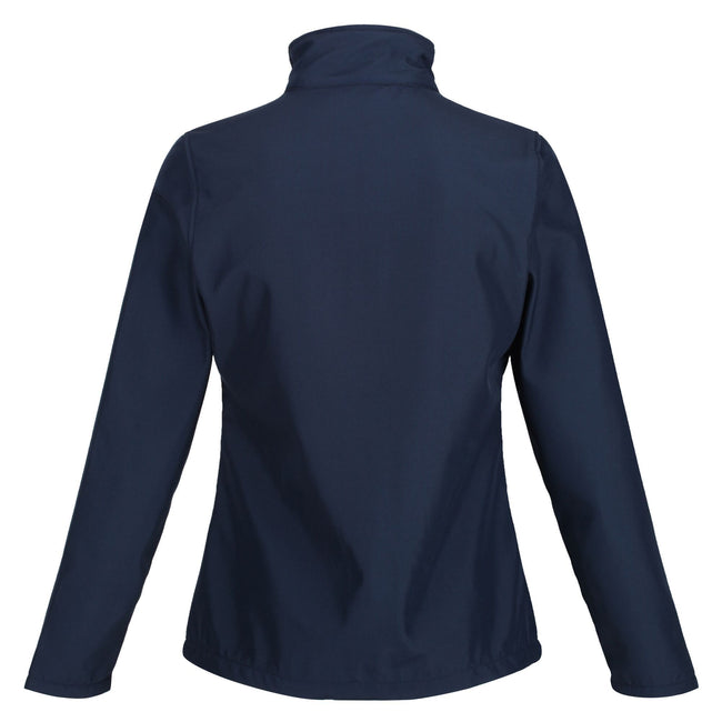 Navy-Navy - Lifestyle - Regatta Standout Womens-Ladies Ablaze Printable Soft Shell Jacket