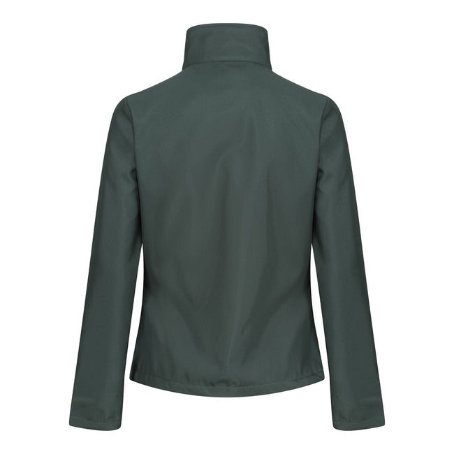 Dark Spruce-Black - Lifestyle - Regatta Standout Womens-Ladies Ablaze Printable Soft Shell Jacket