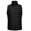 Black - Front - SOLS Mens Wilson Lightweight Padded Bodywarmer