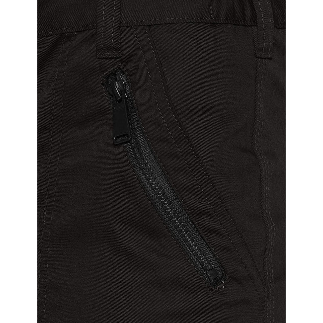 Black - Close up - Regatta Mens Pro Action Trousers