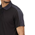 Black-Seal Grey - Side - Regatta Contrast Coolweave Pique Polo Shirt