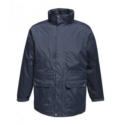 Navy-Navy - Front - Regatta Mens Darby III Waterproof Insulated Jacket