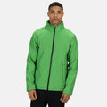 Extreme Green-Black - Back - Regatta Standout Mens Ablaze Printable Soft Shell Jacket