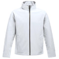 White-Light Steel - Front - Regatta Standout Mens Ablaze Printable Soft Shell Jacket