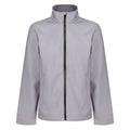 Rock Grey-Black - Front - Regatta Standout Mens Ablaze Printable Soft Shell Jacket