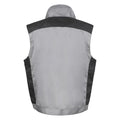 Grey-Black - Back - Result Work-Guard Mens Lite Gilet