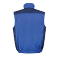 Royal Blue-Navy Blue - Back - Result Work-Guard Mens Lite Gilet
