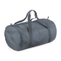 Graphite-Graphite - Front - BagBase Packaway Barrel Bag