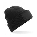 Black - Front - Beechfield Adults Thinsulate Printers Beanie
