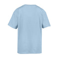 Light Blue - Back - Gildan Childens-Kids SoftStyle Ringspun T-Shirt