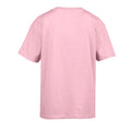 Light Pink - Back - Gildan Childens-Kids SoftStyle Ringspun T-Shirt
