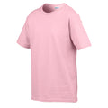 Light Pink - Side - Gildan Childens-Kids SoftStyle Ringspun T-Shirt
