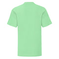 Neo Mint - Back - Fruit Of The Loom Childrens-Kids Iconic T-Shirt
