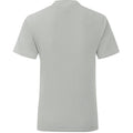 Heather Grey - Back - Fruit Of The Loom Mens Iconic T-Shirt