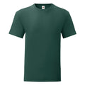 Forest Green - Front - Fruit Of The Loom Mens Iconic T-Shirt