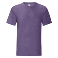 Heather Purple - Front - Fruit Of The Loom Mens Iconic T-Shirt