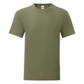 Classic Olive Green - Front - Fruit Of The Loom Mens Iconic T-Shirt