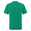 Heather Green - Side - Fruit Of The Loom Mens Iconic T-Shirt