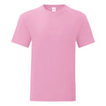 Powder Rose - Front - Fruit Of The Loom Mens Iconic T-Shirt
