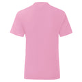 Powder Rose - Back - Fruit Of The Loom Mens Iconic T-Shirt
