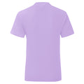 Soft Lavender - Back - Fruit Of The Loom Mens Iconic T-Shirt